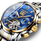 Luxurious Luminous Diamond Tourbillon Hollow Automatic Mechanical Watch - EX-STOCK CANADA