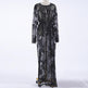 Luxury sequined Arab robe - EX-STOCK CANADA