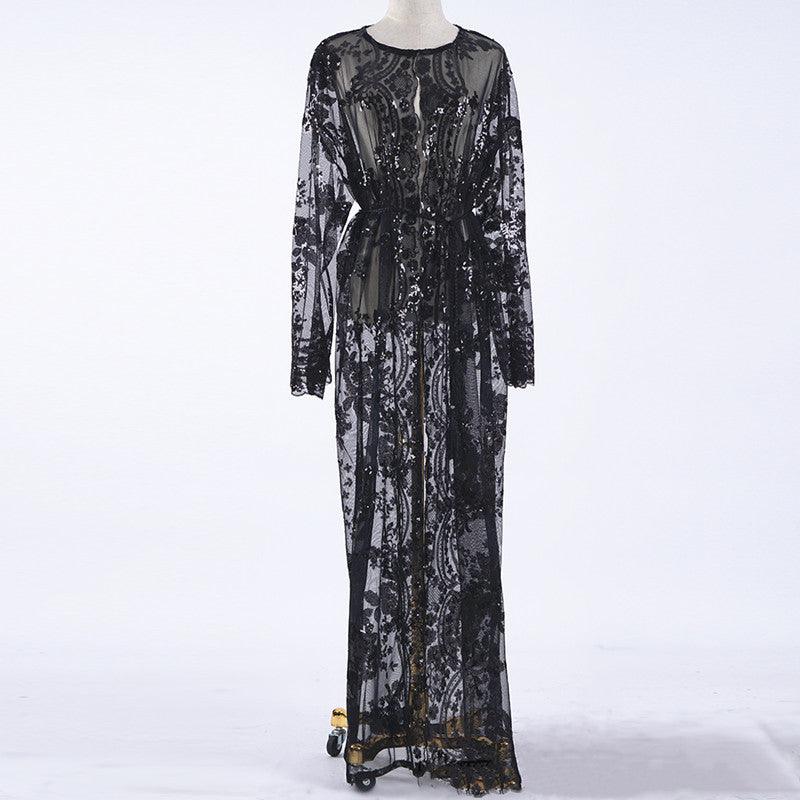 Luxury sequined Arab robe - EX-STOCK CANADA