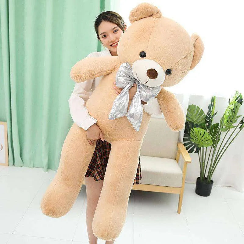 Macaron Teddy Bear Plush: Soft 80-100cm Cotton Toy - EX-STOCK CANADA