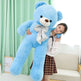 Macaron Teddy Bear Plush: Soft 80-100cm Cotton Toy - EX-STOCK CANADA