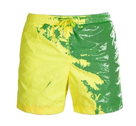 Magical Change Color Beach Shorts Summer Men Swimming Trunks Swimwear Swimsuit Quick Dry bathing shorts Beach Pant - EX-STOCK CANADA