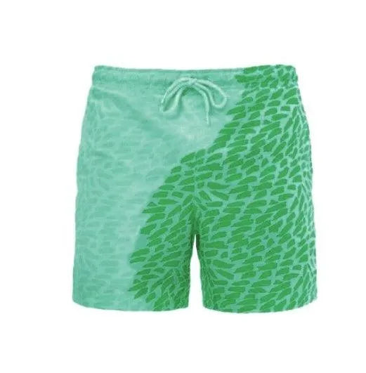 Magical Change Color Beach Shorts Summer Men Swimming Trunks Swimwear Swimsuit Quick Dry bathing shorts Beach Pant - EX-STOCK CANADA