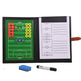 Magnetic leather football tactical board - EX-STOCK CANADA