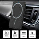 Magnetic Wireless Car Vent Phone Holder + Fast Charger - EX-STOCK CANADA