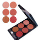 Make-up Multi-color Boutique Domestic Product Six-color Blush Repair Makeup - EX-STOCK CANADA