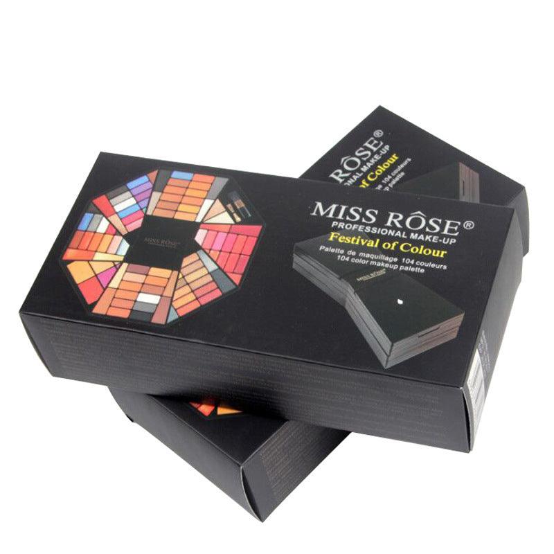 Makeup Box 64 Color Eye Shadow Box 16 Color Lipstick 2 Color Highlight 6 Color Blush Powder Makeup Box - EX-STOCK CANADA