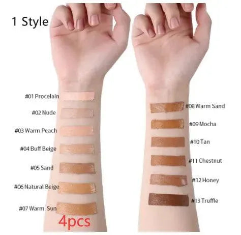 Makeup Liquid Foundation Oil Control Concealer - EX-STOCK CANADA