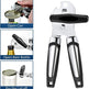 Manual Handheld Can Opener With Cutting Wheel Blade Lid Cap Opener - EX-STOCK CANADA