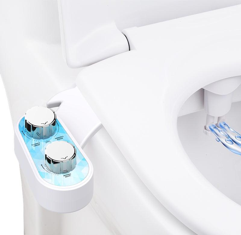 Manually Adjustable Toilet Bidet And Mechanical Bidet for Butt Washing. - EX-STOCK CANADA