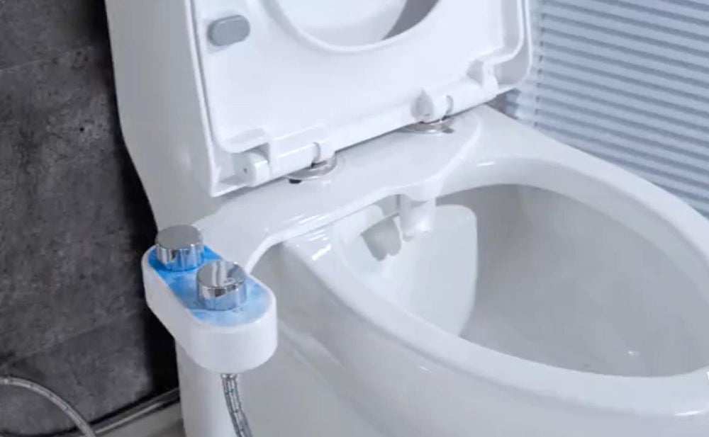 Manually Adjustable Toilet Bidet And Mechanical Bidet for Butt Washing. - EX-STOCK CANADA