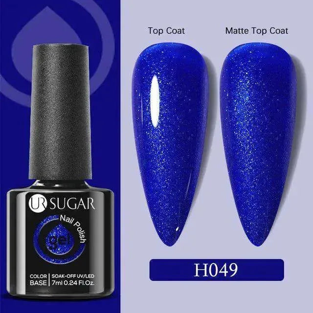 Matte Klein Blue Gel Nail Polish - EX-STOCK CANADA