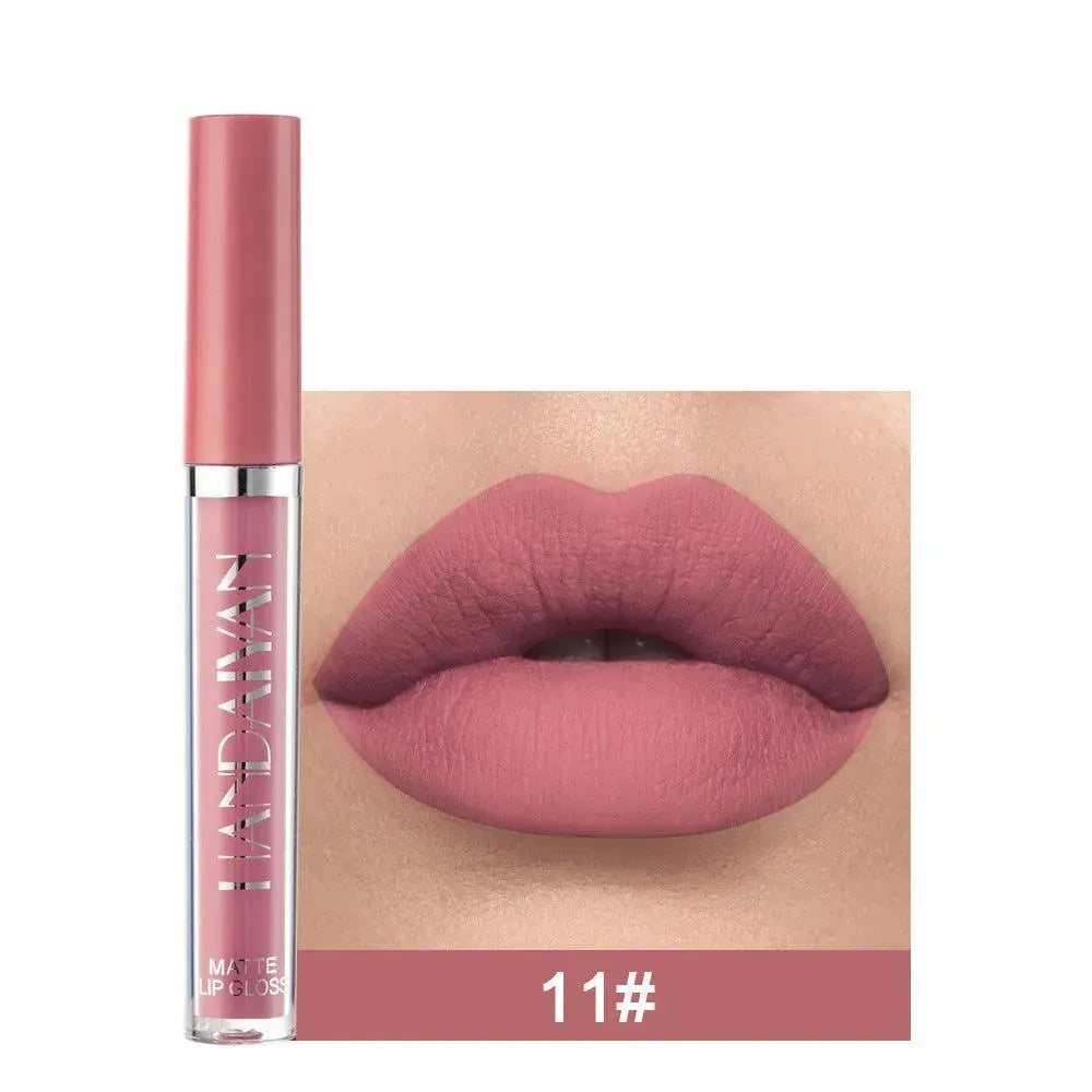 Matte Non-stick Cup Lip Gloss, Non-fading Matte Liquid Lipstick - EX-STOCK CANADA