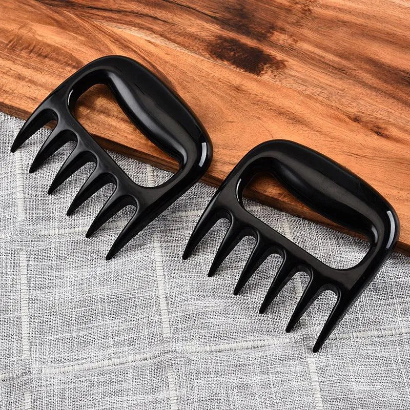 Maunal Bear Claw Meat Shredder Barbecue Fork Pork Separator Fruit Vegetable Slicer Cutter Kitchen Cooking BBQ Grill Accessories - EX-STOCK CANADA