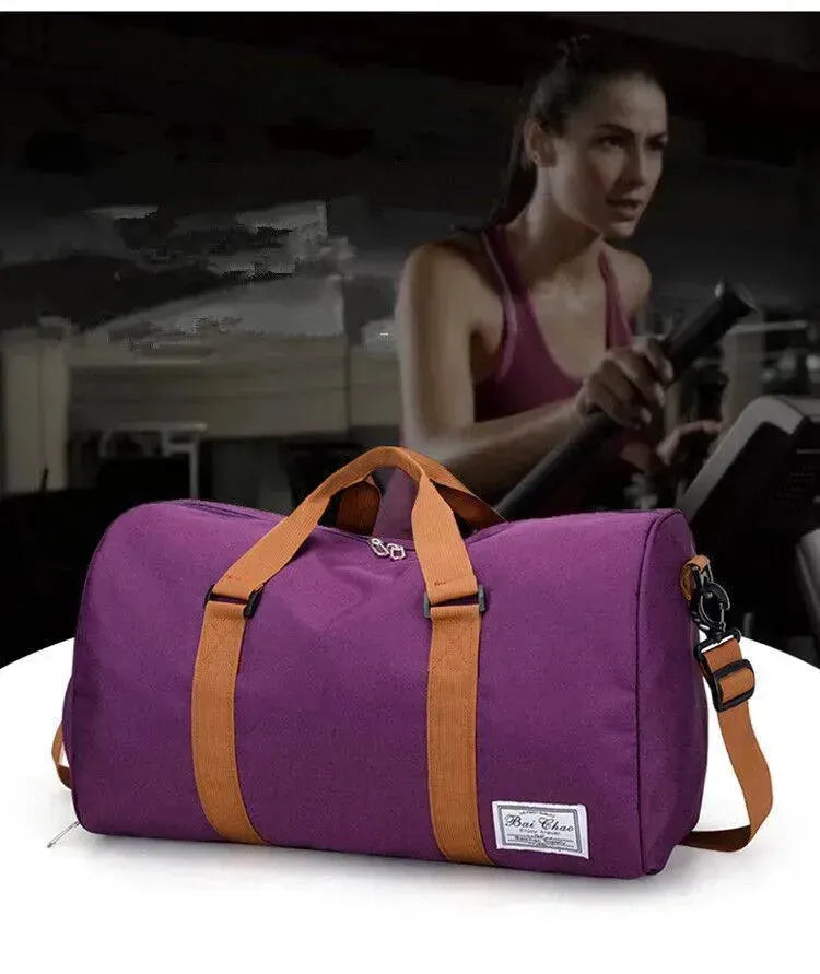 Men & Ladies Sports Duffle Travel Bag Lager Canvas Leisure Work Gym Holdall Bags - EX-STOCK CANADA