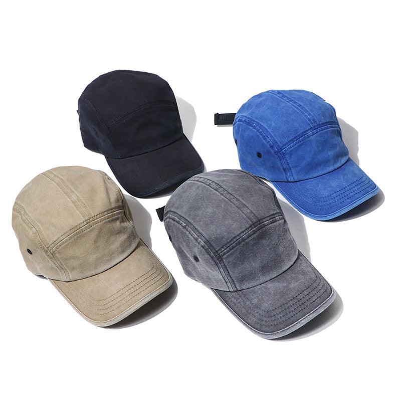 Men's And Women's Old Five-piece Baseball Caps Washed Retro - EX-STOCK CANADA