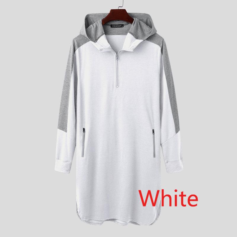 Men's Arabian matching robe Arab zipper pocket sweater - EX-STOCK CANADA