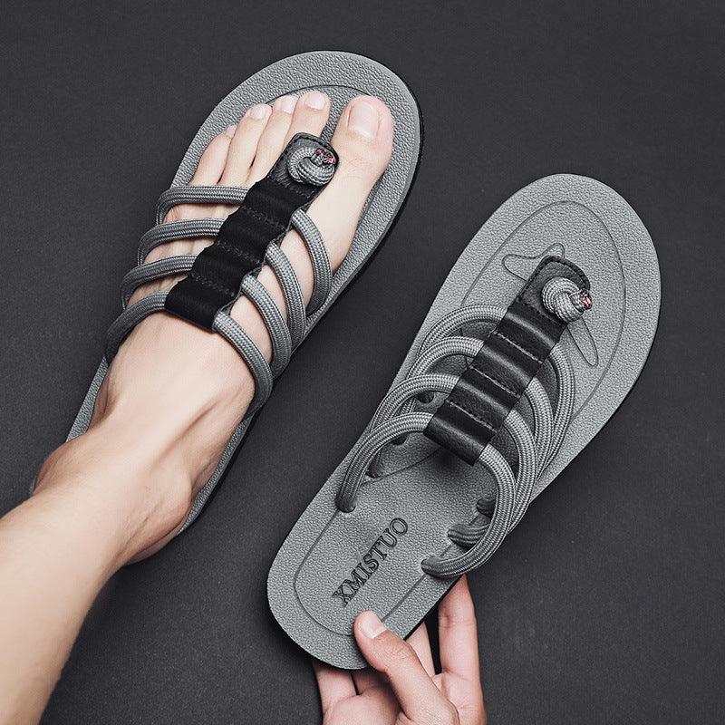 Men's Beach Shoes Fashion Outside Wear Trend Personality - EX-STOCK CANADA