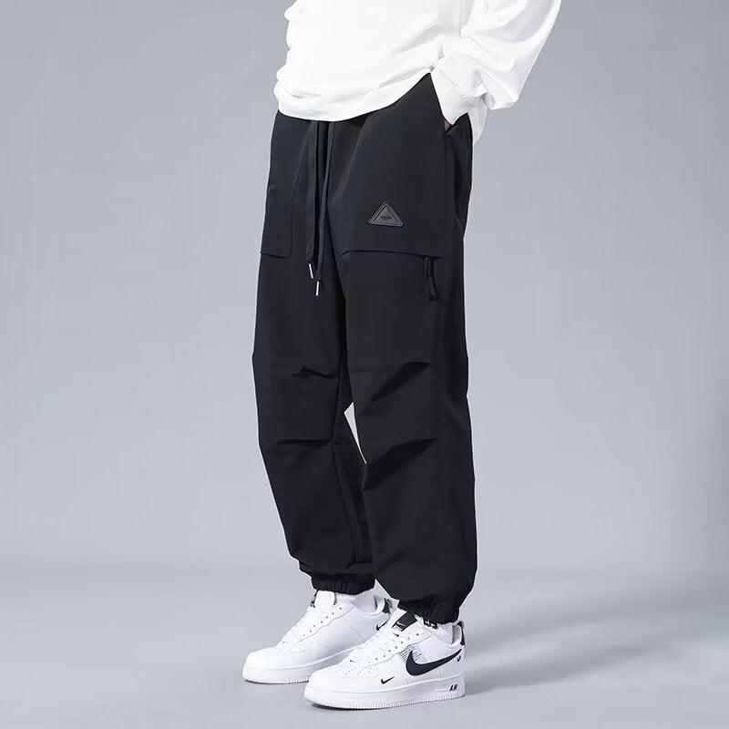 Men's Casual Baggy Straight Trousers - EX-STOCK CANADA