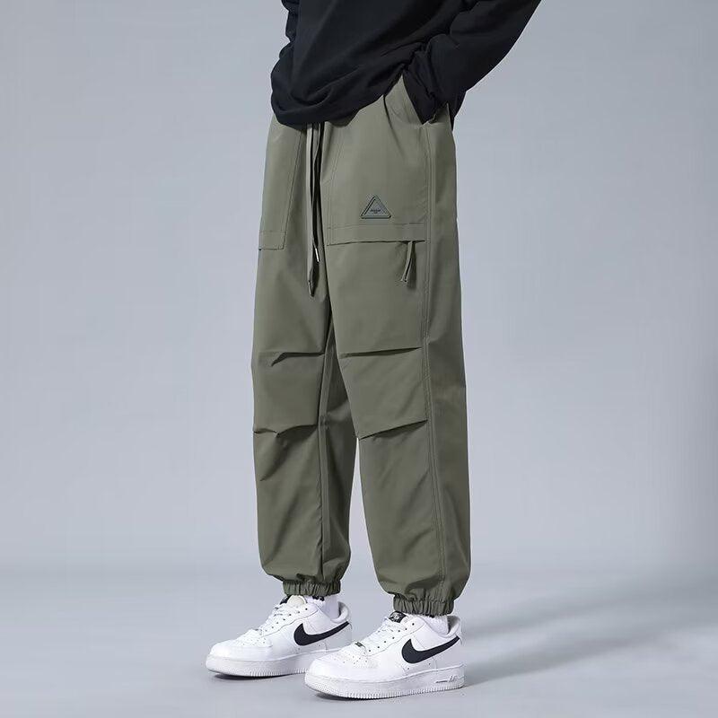 Men's Casual Baggy Straight Trousers - EX-STOCK CANADA