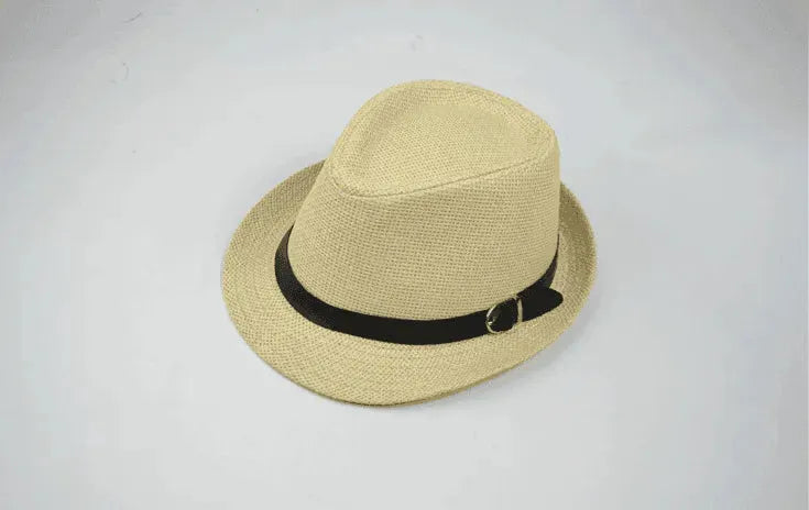 Men's casual straw hats for summer trips: trendy sunshade! - EX-STOCK CANADA