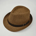 Men's casual straw hats for summer trips: trendy sunshade! - EX-STOCK CANADA