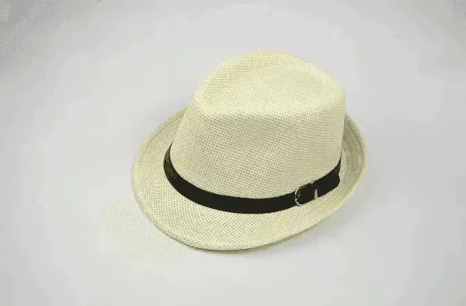 Men's casual straw hats for summer trips: trendy sunshade! - EX-STOCK CANADA