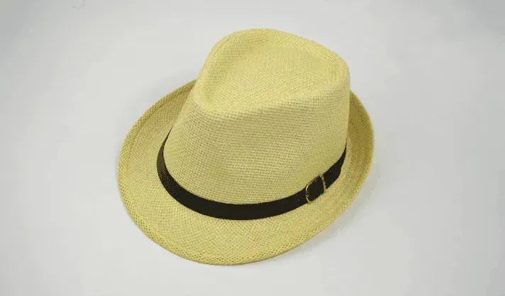 Men's casual straw hats for summer trips: trendy sunshade! - EX-STOCK CANADA