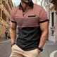 Men's Casual Striped Shirt With Chest Pocket - EX-STOCK CANADA