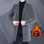 Men's Elegant Duster Mid-length Slim-fit Woolen Coat - EX-STOCK CANADA