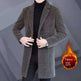 Men's Elegant Duster Mid-length Slim-fit Woolen Coat - EX-STOCK CANADA