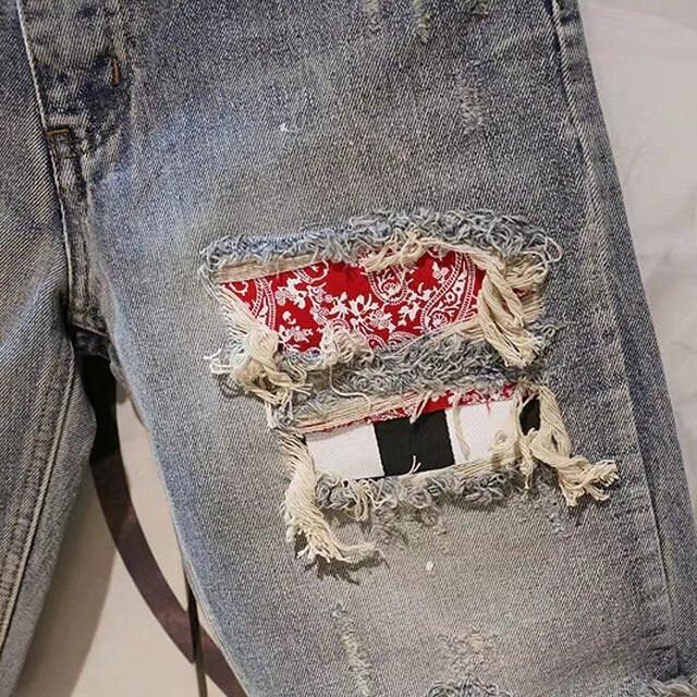 Men's Fashion Casual Ripped Denim Shorts - EX-STOCK CANADA