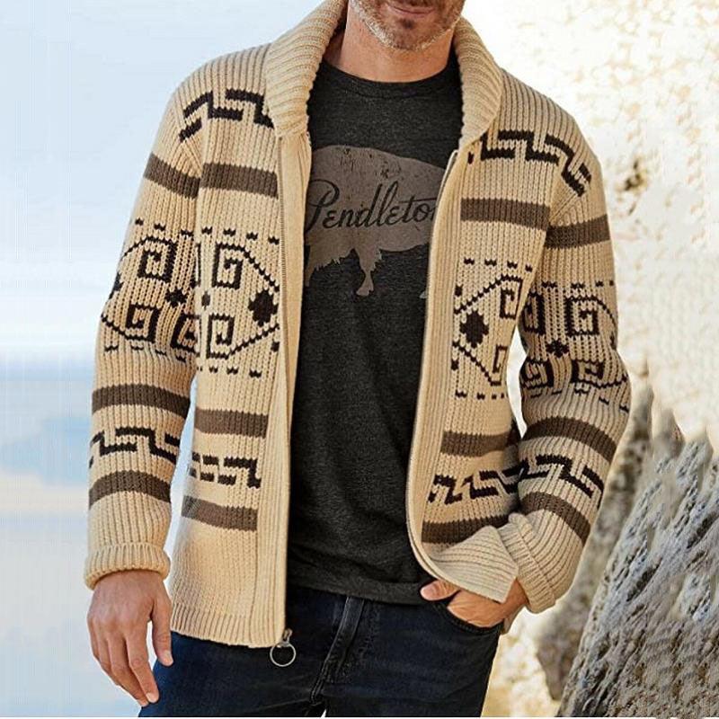 Men's Fashion Lapel Youth Casual Cardigan Jacket - EX-STOCK CANADA