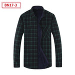 Men's Fashion Leisure Warm Plaid Shirt Coat - EX-STOCK CANADA