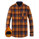 Men's Fashion Leisure Warm Plaid Shirt Coat - EX-STOCK CANADA