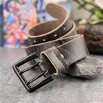 Men's Fashion Ultra-wide 4.3cm Double-pin Belt Buckle - EX-STOCK CANADA