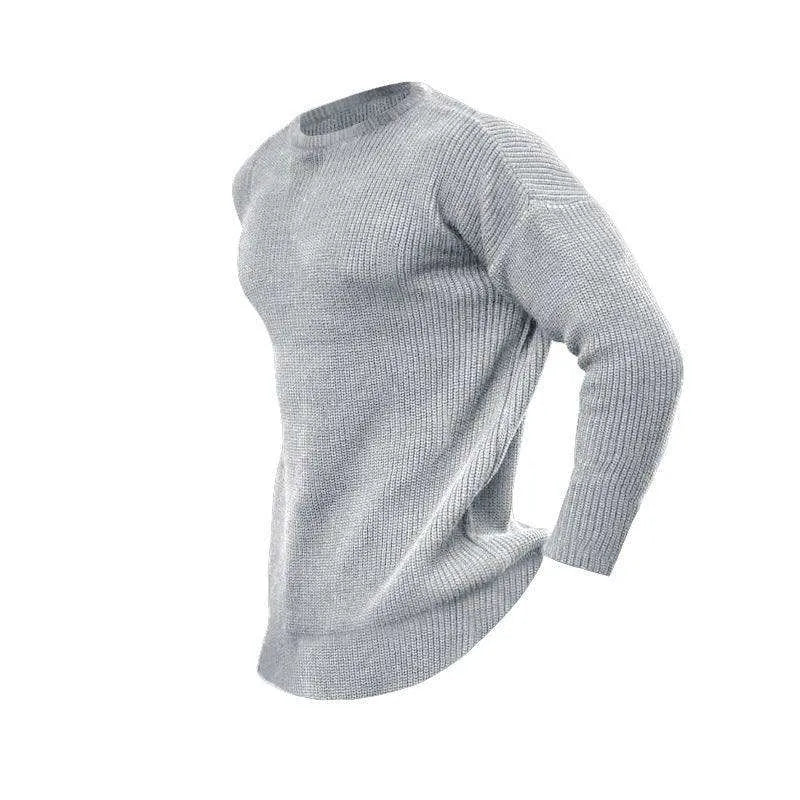 Men's Fashionable Knitted Pullover - EX-STOCK CANADA
