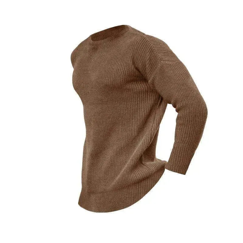 Men's Fashionable Knitted Pullover - EX-STOCK CANADA