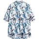 Men's Full Printed Graffiti Printing Shirt - EX-STOCK CANADA