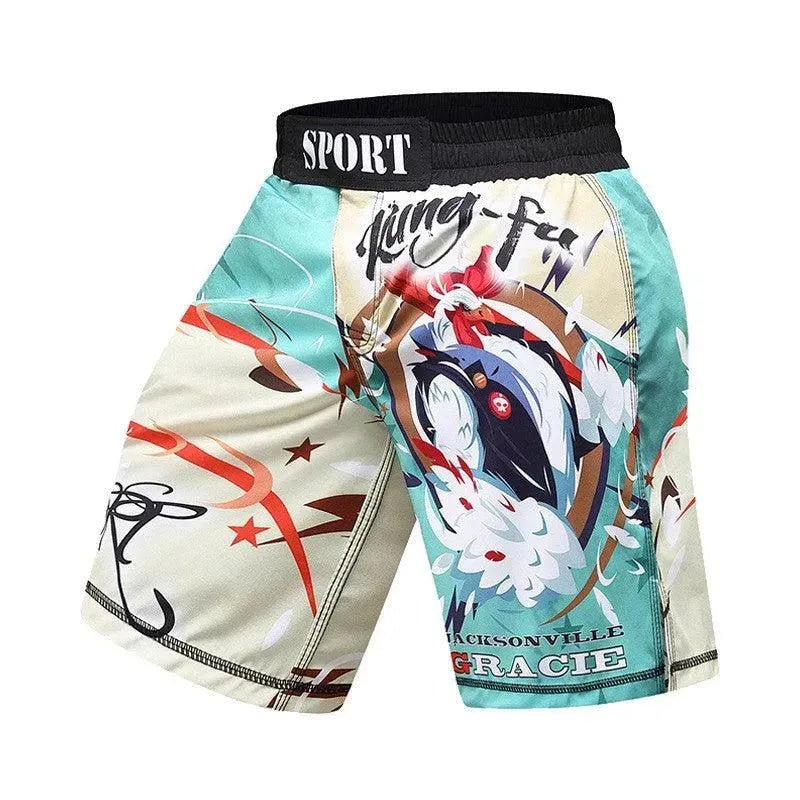 Men's Gym Jiu Jitsu Sanda Shorts - EX-STOCK CANADA