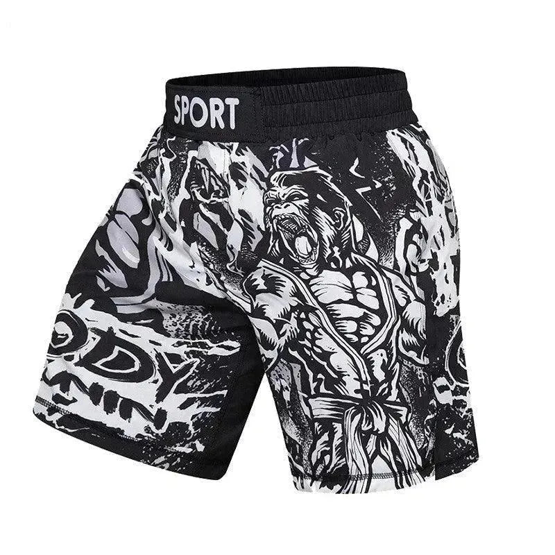 Men's Gym Jiu Jitsu Sanda Shorts - EX-STOCK CANADA