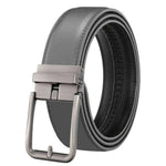 Men's Leather Belt Automatic Buckle Simple Hollow - EX-STOCK CANADA