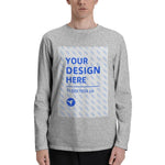 Men's Long Sleeve Crew Neck T-Shirt - EX-STOCK CANADA