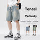 Men's Loose Casual Starry Sky Pattern Denim Shorts - EX-STOCK CANADA