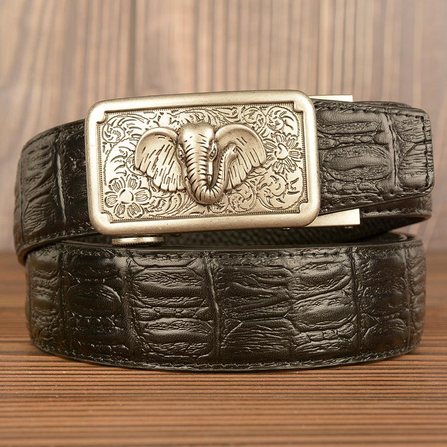 Men's Personality Is Like Automatic Top Leather Belt - EX-STOCK CANADA