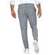 Men's Plaid Print Pants Casual Loose And Thin Trousers - EX-STOCK CANADA