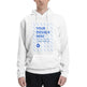 Men's Polyester Fleece Hooded Sweatshirt - EX-STOCK CANADA