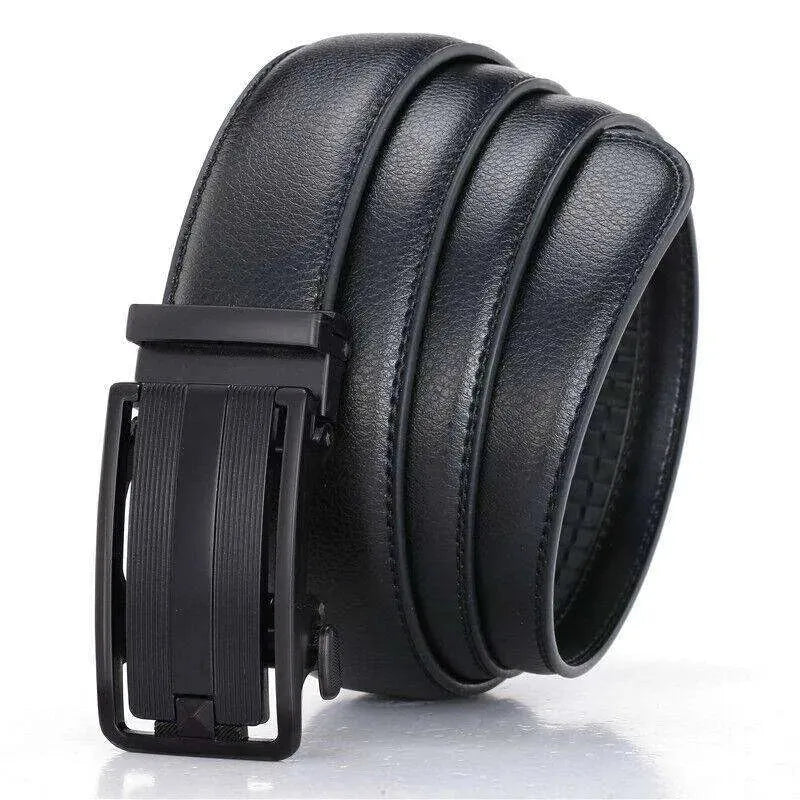 Men's Ratchet Belt Leather Mens Belt With Slide Buckle Ratchet Belts For Men USA - EX-STOCK CANADA