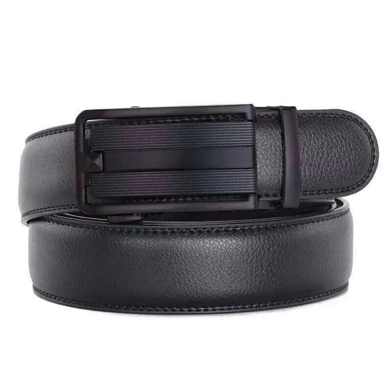 Men's Ratchet Belt Leather Mens Belt With Slide Buckle Ratchet Belts For Men USA - EX-STOCK CANADA