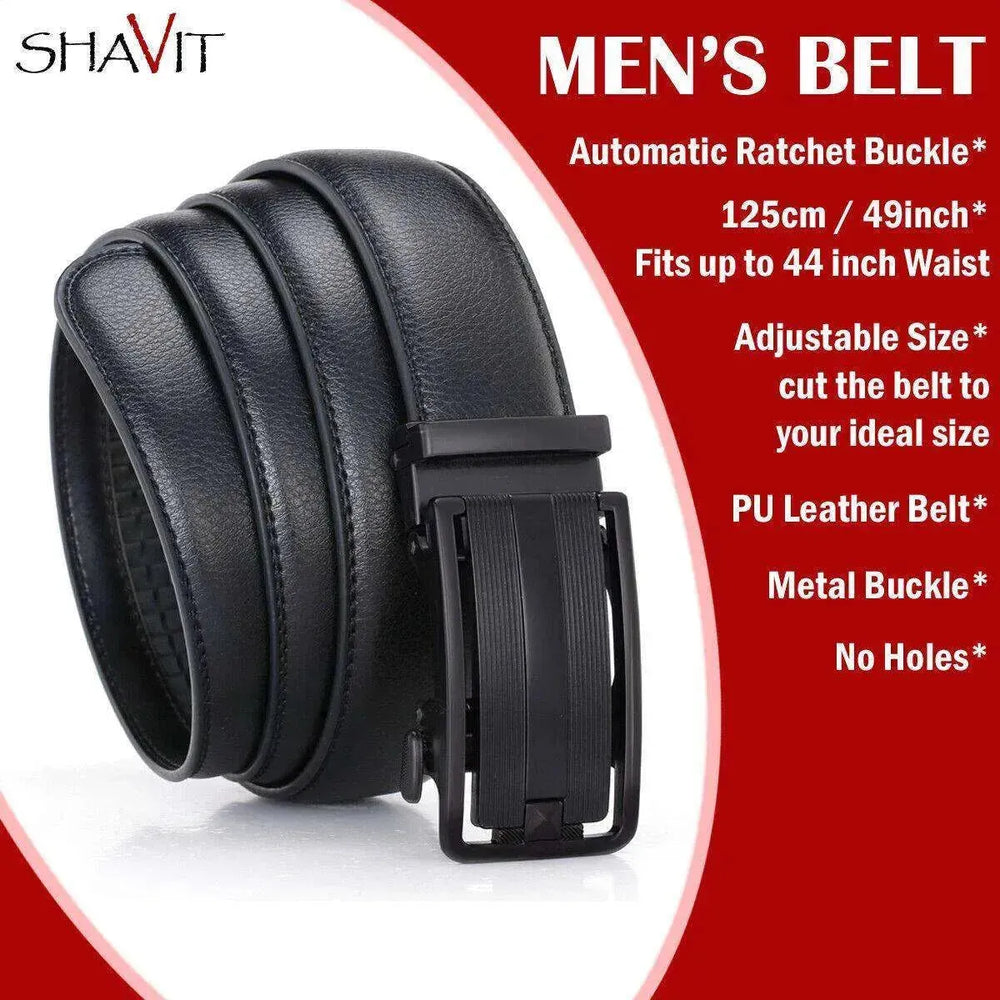 Men's Ratchet Belt Leather Mens Belt With Slide Buckle Ratchet Belts For Men USA - EX-STOCK CANADA